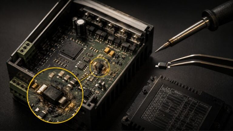 Reparar Driver CNC Quemado: Diodo S2888