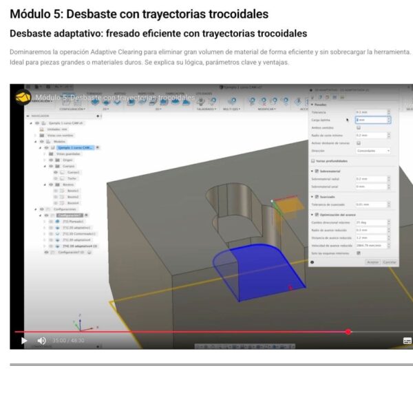 Curso CAM Fusion 360: Fresado 3 Ejes (2022) - Imagen 6