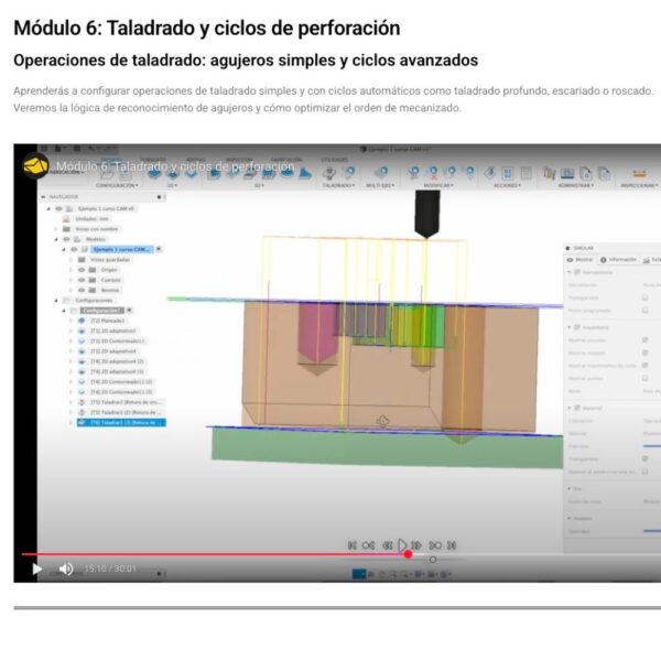 Curso CAM Fusion 360: Fresado 3 Ejes (2022) - Imagen 7