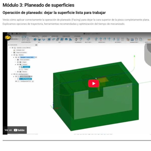 Curso CAM Fusion 360: Fresado 3 Ejes (2022) - Imagen 4