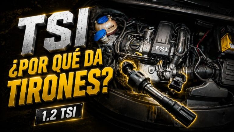 Motor TSI da tirones: causas, diagnóstico y solución real